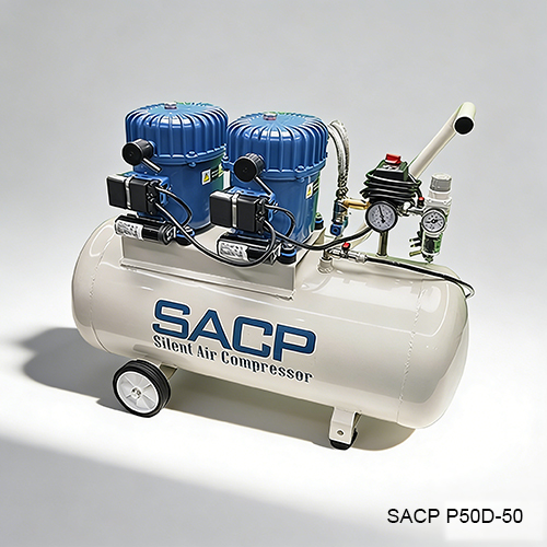 P50D-50 ultra quiet oil lubricated air compressor