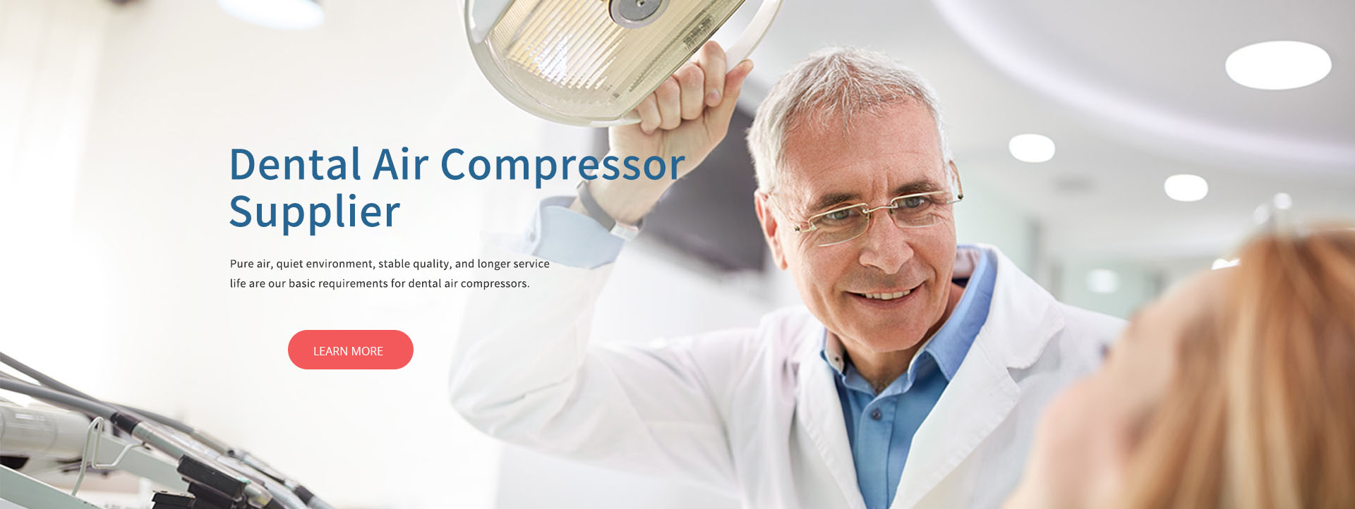Dental air compressor