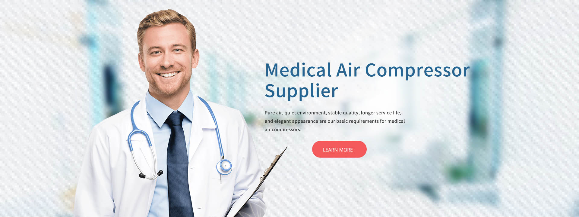 Medical air compressor